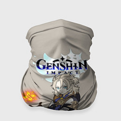Бандана-труба Genshin impactАльбедо, цвет: 3D-принт