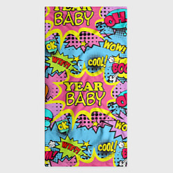 Бандана-труба Year baby Pop art print, цвет: 3D-принт — фото 2