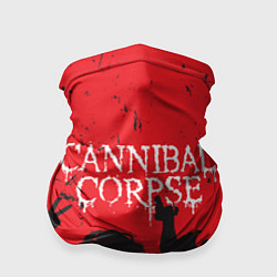 Бандана-труба Cannibal Corpse Труп Каннибала Z, цвет: 3D-принт