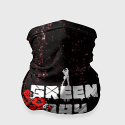 Бандана-труба Green day, цвет: 3D-принт