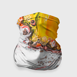 Бандана Рисунок желтой краской