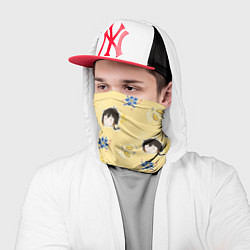 Бандана-труба Чиби Чжун Ли, цвет: 3D-принт — фото 2