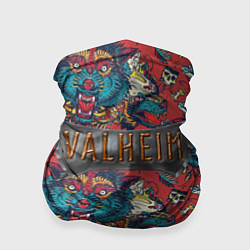 Бандана-труба Valheim Viking pattern, цвет: 3D-принт