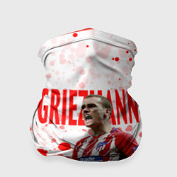 Бандана-труба Антуан Гризманн Antoine Griezmann спина Z, цвет: 3D-принт