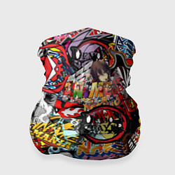Бандана-труба Логотипы Аниме Мультиков, цвет: 3D-принт