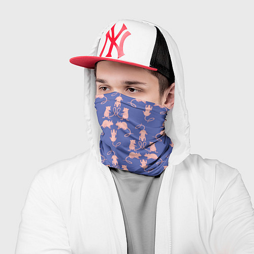 Бандана Мыши паттерн / 3D-принт – фото 2