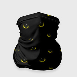 Бандана-труба Кошачьи глаза, цвет: 3D-принт