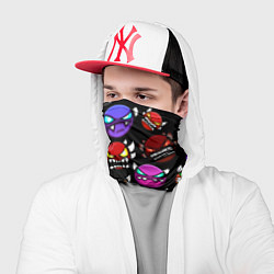 Бандана-труба Geometry Dash: Demons Squad, цвет: 3D-принт — фото 2