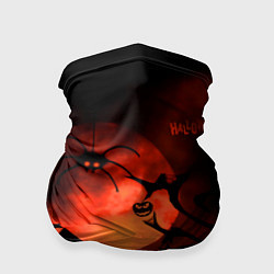 Бандана-труба Красная луна на Хэллоуин, цвет: 3D-принт