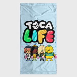 Бандана-труба Toca Life: Logo, цвет: 3D-принт — фото 2