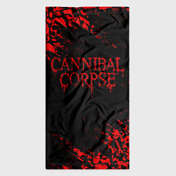Бандана-труба CANNIBAL CORPSE КРАСНЫЕ ЧЕРЕПА, цвет: 3D-принт — фото 2