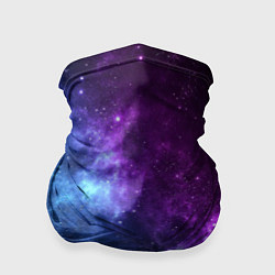 Бандана-труба NEON GALAXY НЕОНОВЫЙ КОСМОС, цвет: 3D-принт