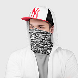 Бандана-труба ЯЖМАТЬ, ЯЖМАТЬ, ЯЖМАТЬ, цвет: 3D-принт — фото 2