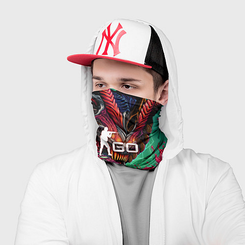 Бандана CS GO ПОПУЛЯРНЫЕ СКИНЫ POP SKIN / 3D-принт – фото 2