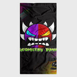 Бандана-труба Geometry Dash: Demon Art, цвет: 3D-принт — фото 2