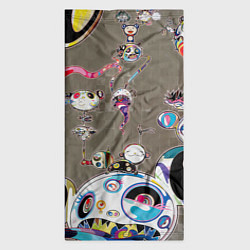Бандана-труба Takashi Murakami арт с языками, цвет: 3D-принт — фото 2