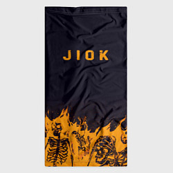 Бандана-труба Jiok пламя, цвет: 3D-принт — фото 2