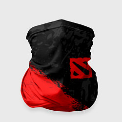 Бандана DOTA 2 RED LOGO, БРЫЗГИ КРАСОК