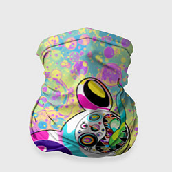 Бандана-труба Такаси Мураками Безумный ДОБ, цвет: 3D-принт