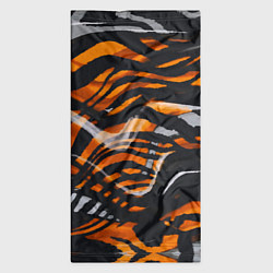 Бандана-труба Окрас тигра, цвет: 3D-принт — фото 2