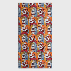 Бандана-труба Собаки в Очках, цвет: 3D-принт — фото 2