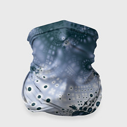 Бандана-труба Коллекция Journey Синий 592-1, цвет: 3D-принт