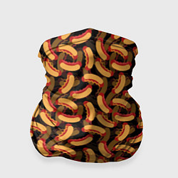 Бандана-труба Хот-Доги Hot Dogs, цвет: 3D-принт