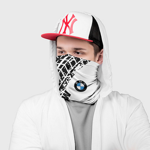 Бандана BMW следы шин / 3D-принт – фото 2