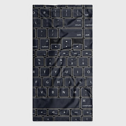 Бандана-труба КЛАВИАТУРА КОМПЬЮТЕРНАЯ КНОПКИ, цвет: 3D-принт — фото 2