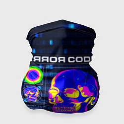 Бандана-труба Error code: Hacker Хакер программист, цвет: 3D-принт