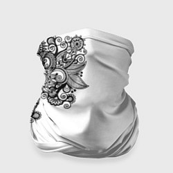 Бандана Черно Белые КруЖева