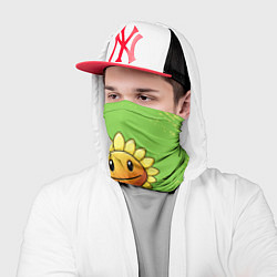 Бандана-труба Подсолнух Plants vs Zombies, цвет: 3D-принт — фото 2