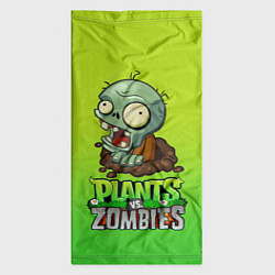 Бандана-труба Plants vs Zombies зомби, цвет: 3D-принт — фото 2