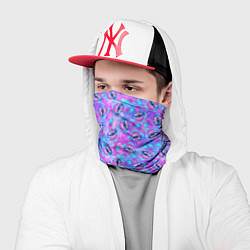 Бандана-труба Магические Грибы, цвет: 3D-принт — фото 2