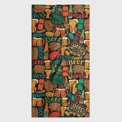Бандана-труба Пиво Beer, цвет: 3D-принт — фото 2