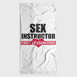 Бандана-труба Секс Инструктор SEX INSTRUCTOR, цвет: 3D-принт — фото 2