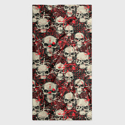 Бандана-труба Кровавые Черепа Skulls, цвет: 3D-принт — фото 2