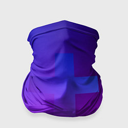 Бандана-труба Крест в неоне, цвет: 3D-принт