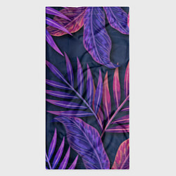 Бандана-труба Neon Tropical plants pattern, цвет: 3D-принт — фото 2