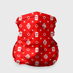 Бандана-труба Red Dope Ski Mask Camo Dope Street Market, цвет: 3D-принт