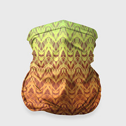 Бандана-труба Модный современный узор зигзаг, цвет: 3D-принт