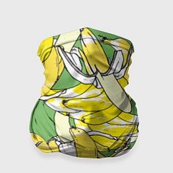 Бандана-труба Banana pattern Summer Food, цвет: 3D-принт