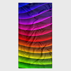 Бандана-труба Color line neon pattern Abstraction Summer 2023, цвет: 3D-принт — фото 2