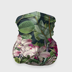 Бандана-труба Цветы Лилия Тигровая, цвет: 3D-принт