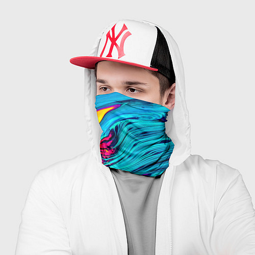 Бандана Paint Wave / 3D-принт – фото 2