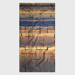 Бандана-труба Мозаика цветная colored mosaic, цвет: 3D-принт — фото 2