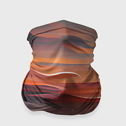 Бандана-труба Буря в пустыне, цвет: 3D-принт