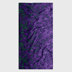 Бандана-труба Marble texture purple green color, цвет: 3D-принт — фото 2
