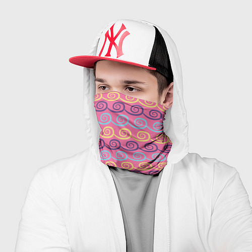 Бандана Волны - узоры класические / 3D-принт – фото 2