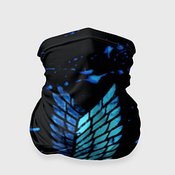 Бандана-труба Attack on Titan wings of freedom - neon, цвет: 3D-принт